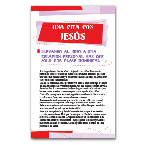 Librito "Una Cita con Jesús"