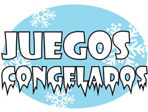 Frozen Games Logo Spanish