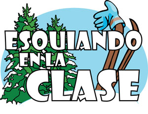 Ski Class Logo Spanish