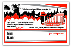 Folleto Detectives