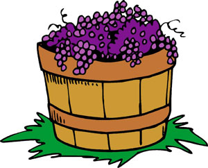 Cesta de uvas