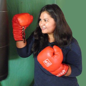 Guantes rojos