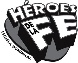 Heroes Logo, black and white