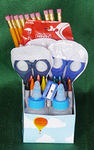 Paquete útiles para tu clase para 10 niños