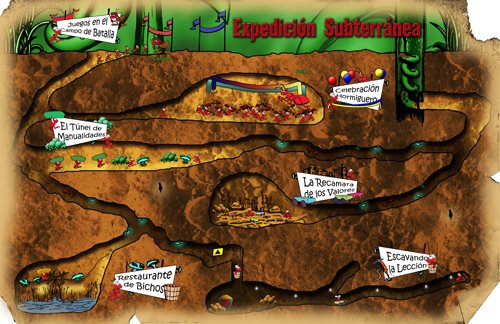 Mapa Hormiguero Grande - Xsub